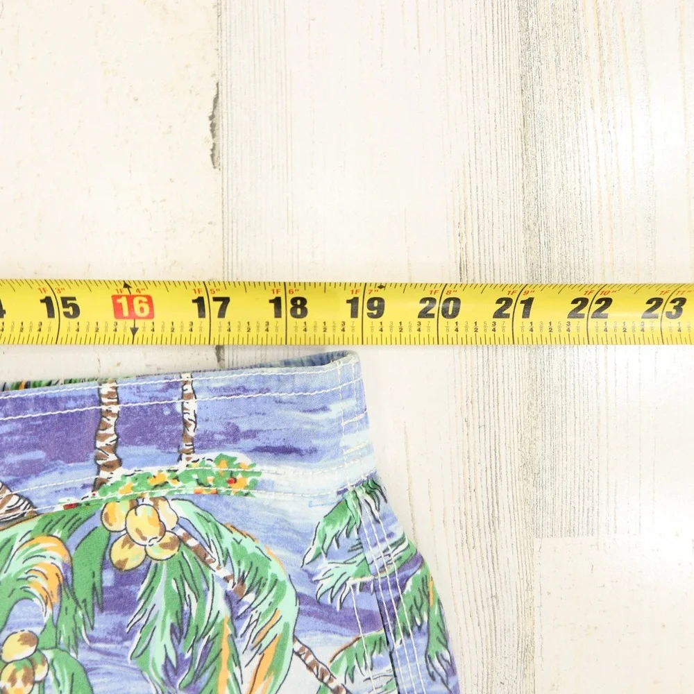 Polo Ralph Lauren Swim Shorts Mens XL Tropical Hawaiian Hula Lined Pockets